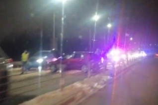 На Северной окружной дороге в Рязани столкнулись несколько авто